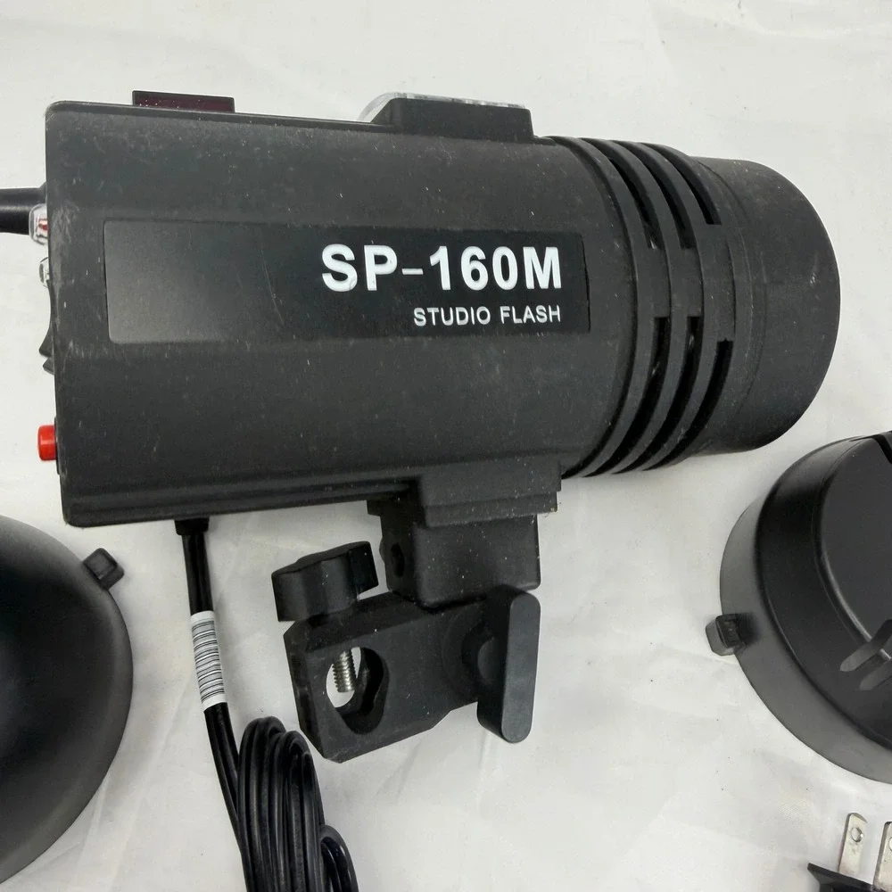 Square Perfect SP-160M Studio Flash Strobe Light Black Variable Power Photocell